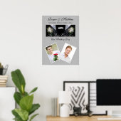Poster Grooms Photo Two Groom Wedding Day Tuxes (Bureau à domicile)