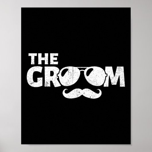 Poster Groomsmen Mariage Te (Devant)