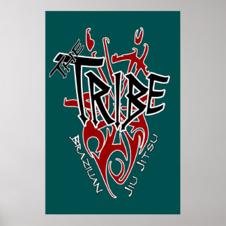 Poster groot Blauwgroen [22,86 x 34,5 inch]