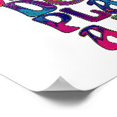 Poster Groovology – Planter des mots (Coin)