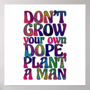 Poster Groovology – Planter des mots