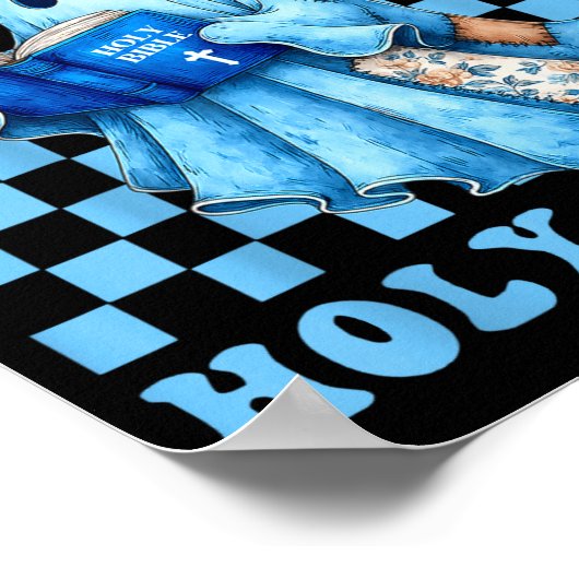 Poster Groovy Aint No Ghost Like The Holy Ghost Christian (Coin)