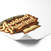 Poster Groovy Assistant Principal Printable Download (Coin)