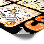 Poster Groovy Boo Boo Crew Nurse Funny Ghost Women Hallow (Coin)