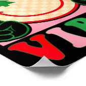 Poster Groovy Christmas Vibes Happy Christmas Day For Men (Coin)