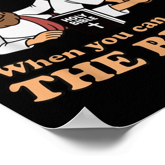 Poster Groovy Jesus Why Open Your Legs When You Can Open  (Coin)