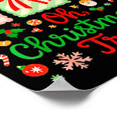 Poster Groovy Oh Christmas Tree Cakes Debbie Becky Jen Ca (Coin)