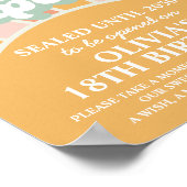 Poster Groovy One Sunshine Première Anniversaire Capsule (Coin)
