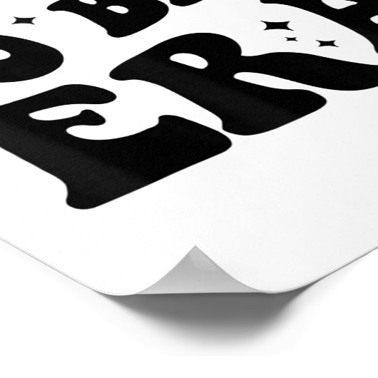 Poster Groovy Retro In My Jo Bro Era Funny Womens Mens  (Coin)