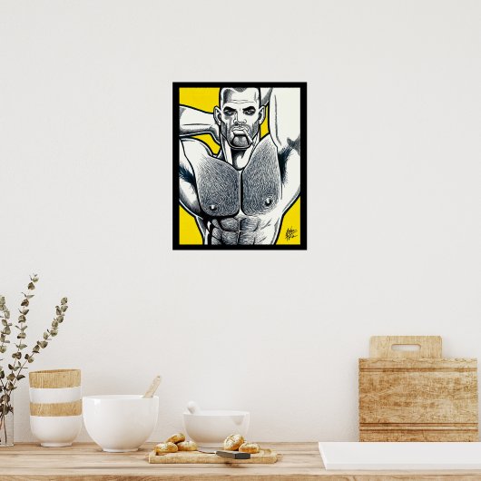 Poster Gros bras (Cuisine)