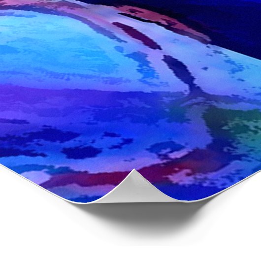 Poster Gros Coeur Taille énorme (Coin)