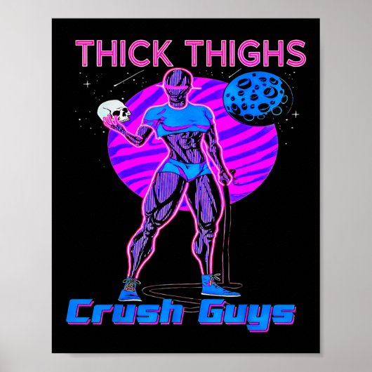 Poster Gros Coiffures Les Gars Broyeurs Poids Bodybuildin (Devant)