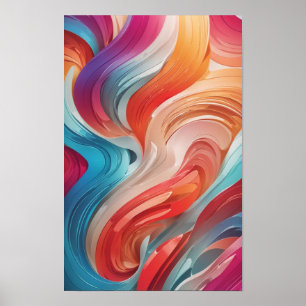 Poster Gros dégradés