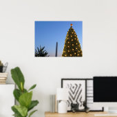 Poster Gros et petits arbres de Noël II Vacances à DC (Bureau à domicile)