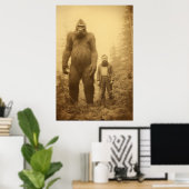 Poster Gros Pied, Sasquatch, Poster, Cryptid (Bureau à domicile)