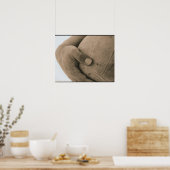 Poster Gros plan avec volley-ball (Cuisine)
