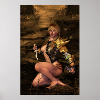 Poster Gros plan de "chasseur ou chasseur"