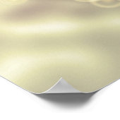 Poster Gros plan de la structure d'une cellule VIH (Coin)