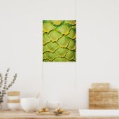 Poster Gros plan de la texture et motif de l'arbre tropic (Cuisine)