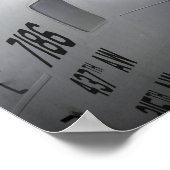 Poster Gros plan de l'avant d'un C-17 Globemaster III (Coin)