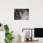 Poster Gros plan de Lulu (Bureau à domicile)