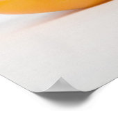 Poster Gros plan de poivrons d'affilée (Coin)