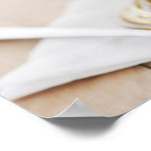 Poster Gros plan de soleil avec cerise sur le dessus (Coin)