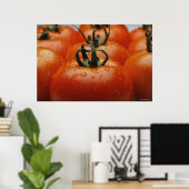 Poster Gros plan des tomates 2 (Bureau à domicile)