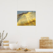 Poster Gros plan du diplôme, Certificat de diplôme (Cuisine)