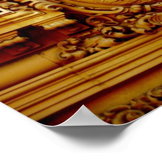 Poster Gros plan du musée (Coin)