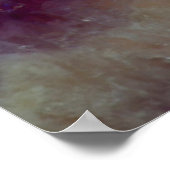 Poster Gros plan d'un Améthyste violet (Coin)