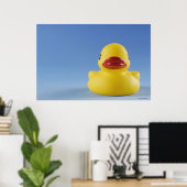 Poster Gros plan d'un canard en caoutchouc (Bureau à domicile)