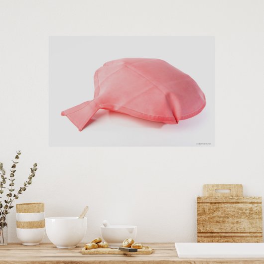 Poster Gros plan d'un coussin (Cuisine)