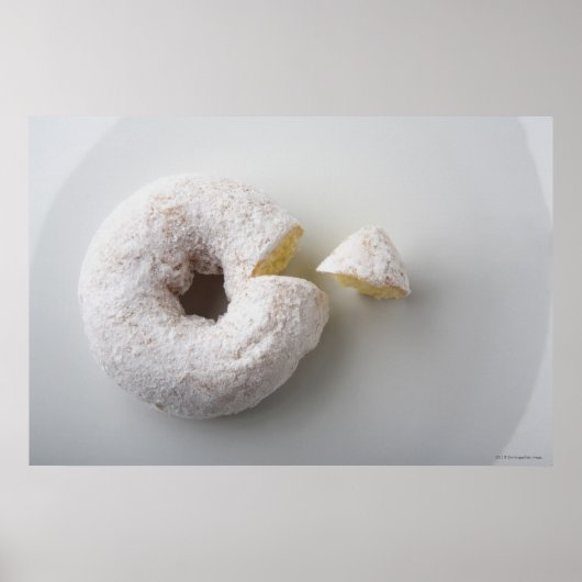 Poster Gros plan d'un gâteau (Devant)