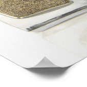 Poster Gros plan d'un sel et d'un agitateur de poivre 2 (Coin)