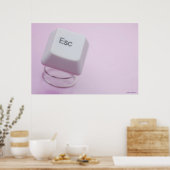 Poster Gros plan d'une clé de secours (Cuisine)