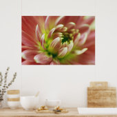 Poster Gros plan d'une fleur 2 (Cuisine)
