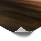 Poster Gros plan d'une jeune femme souriante tenant (Coin)