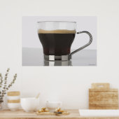 Poster Gros plan d'une tasse de café (Cuisine)