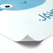 Poster Gros poisson bleu (Coin)