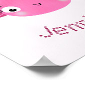 Poster Gros poisson rose (Coin)