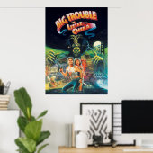 Poster Gros Problème Dans La Petite Chine (Bureau à domicile)