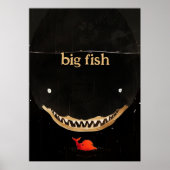 Poster Gros requin foncé (Devant)