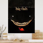 Poster Gros requin foncé (Cuisine)
