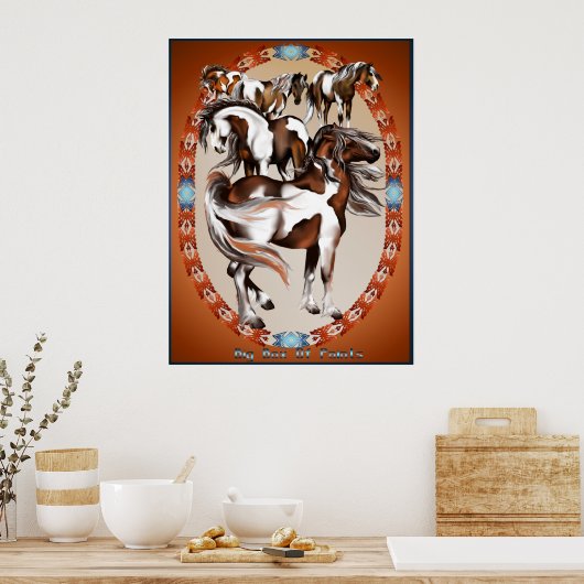 Poster Grosse Boîte De Peintures (Cuisine)