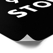 Poster Grosse Boutique - Vente de clôture Inscrivez-vous, (Coin)