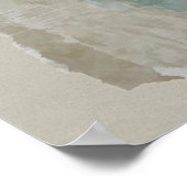 Poster Grosse grange Amish blanche (Coin)