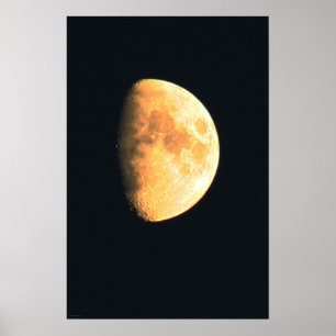 Poster Grosse vieille lune wapcn