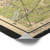 Poster Grosser Verkehrs-Plan Berlin 1908 – Historic Map (Coin)