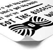 Poster Grosses boules d'artisanat de Crochet de Fer (Coin)